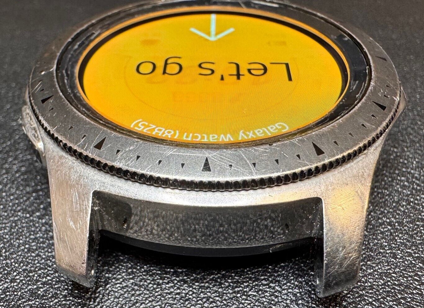 Samsung Galaxy Smart Watch SM-R805F 46mm Silver BT 4G LTE Cellular No Band Used