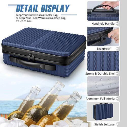 Cool Box For Picnic, Camping, Beach. Well Insulated To Keep Your Drinks Cool - RLO Tech