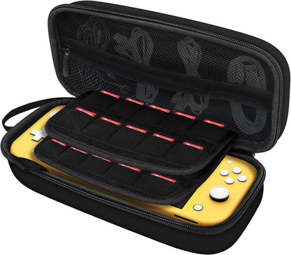 JETech Carrying Case Nintendo Switch Lite 2019 20 Game Cartridge Holders Black