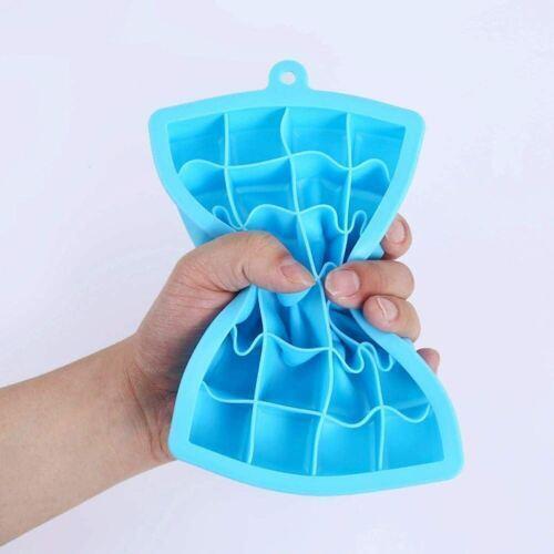 24 Cube - Ice Cube Tray, single Pack Silicone Food Grade Ice Moulds - RLO Tech