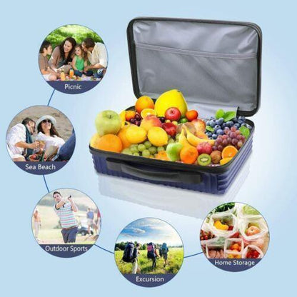 Cool Box For Picnic, Camping, Beach. Well Insulated To Keep Your Drinks Cool - RLO Tech