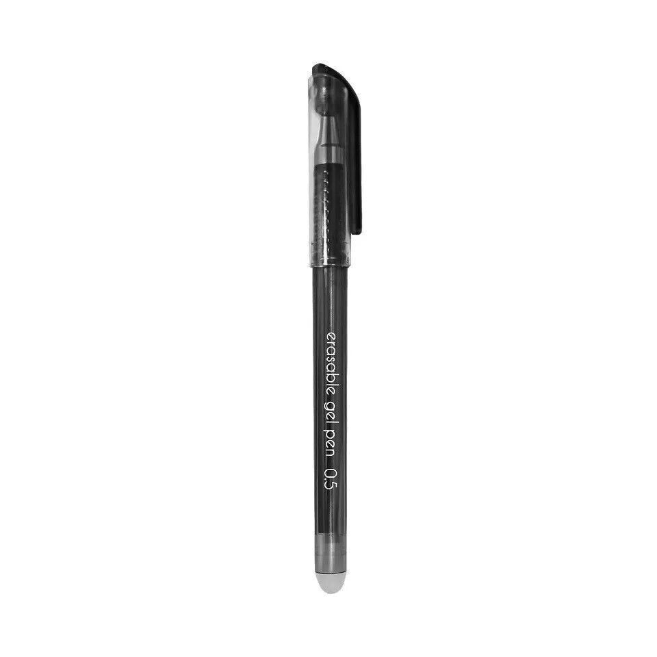 Guyacom Erasable Gel Pen 0.5 mm Tip (black) - 2 Pack - RLO Tech