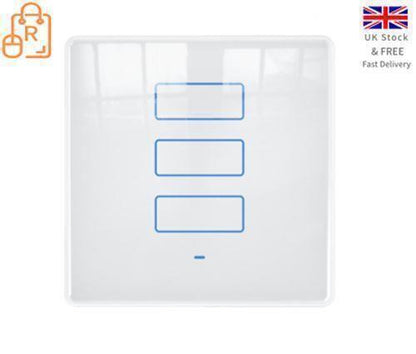 Tuya CompatiblSmart Wireless Switch Neutral wire needed, supports GH and Alexa