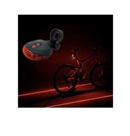 Pursuit Laser Bike Lane Marker and Tail Light / Rear Light, with 7 LED Functions