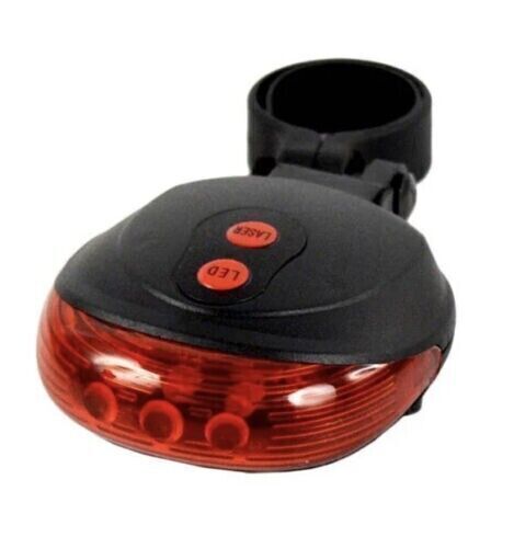 Pursuit Laser Bike Lane Marker and Tail Light / Rear Light, with 7 LED Functions